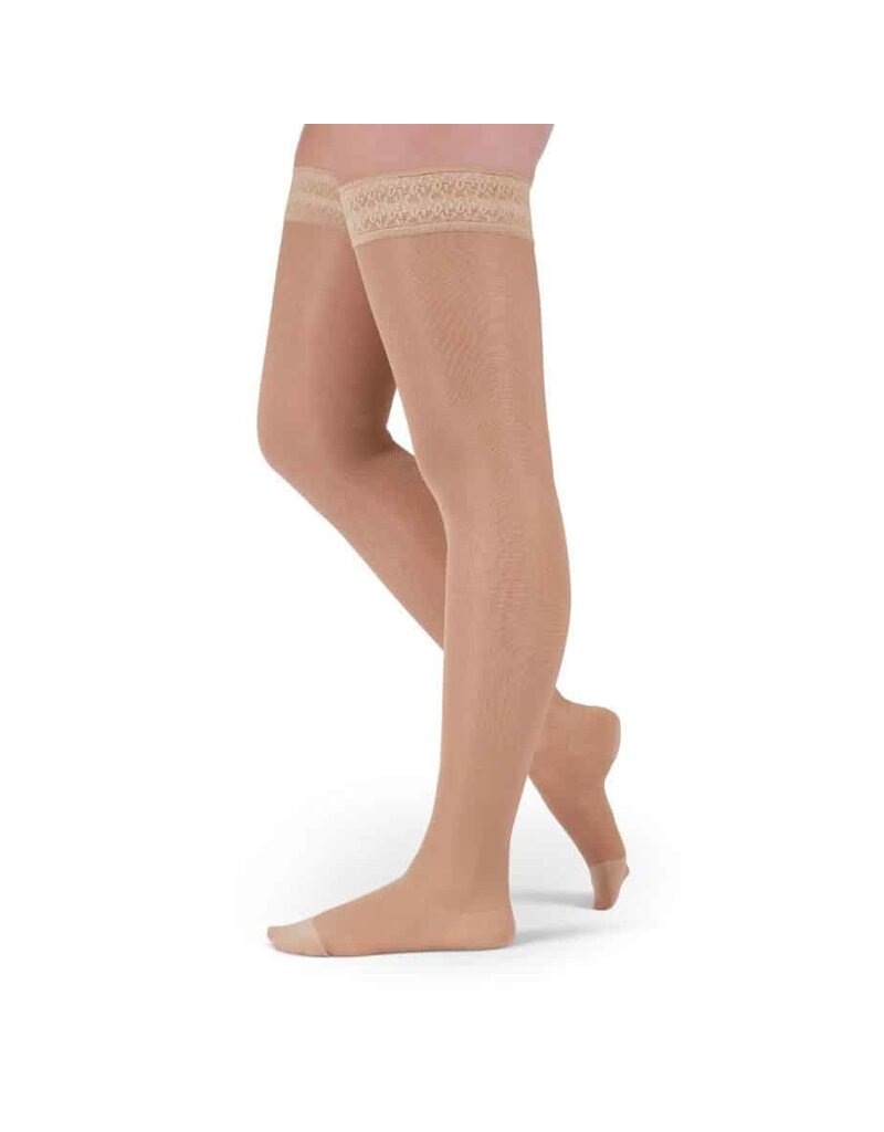 Medi USA Duomed Transparent Thigh Closed Toe 15-20 mmHg