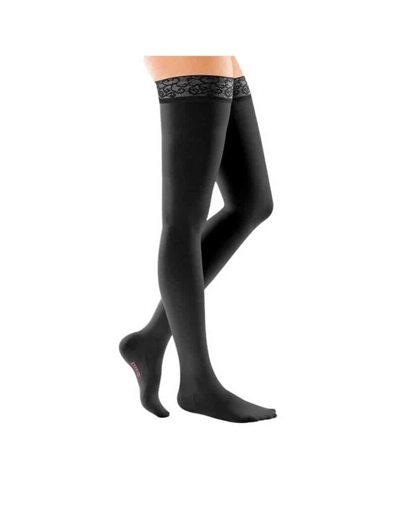 Mediven Comfort Thigh Lace Top Band 30-40 mmHg Closed Toe