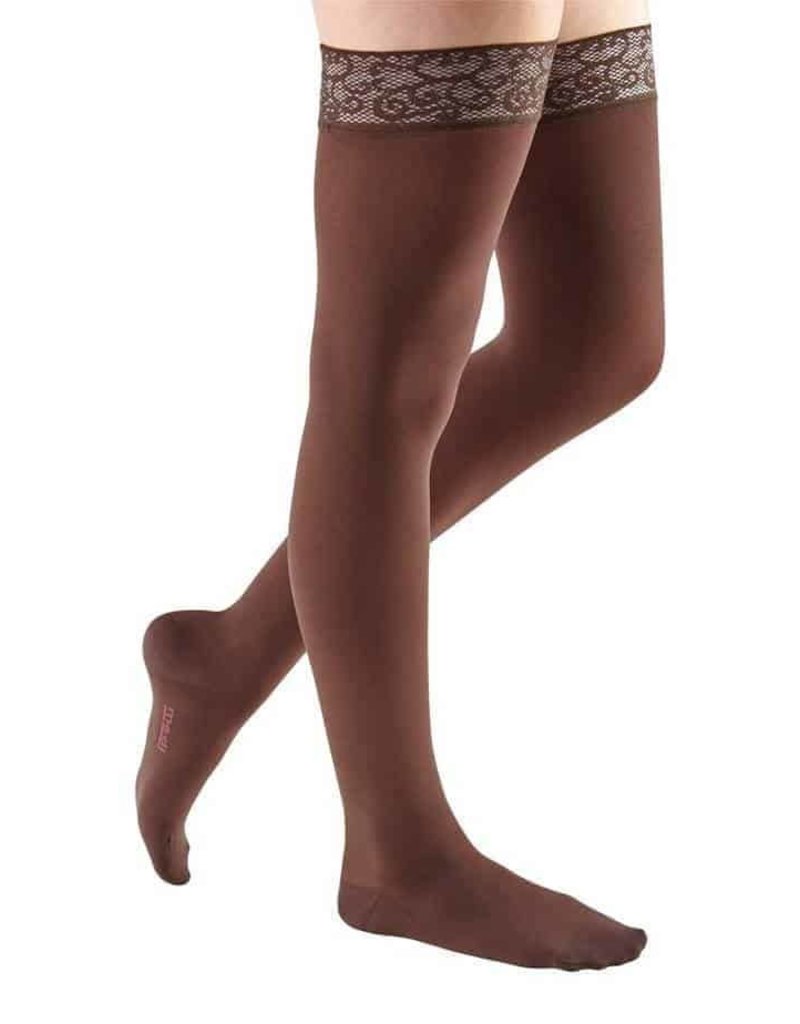 Medi USA Mediven Comfort Thigh Lace Top Band 30-40 mmHg Closed Toe
