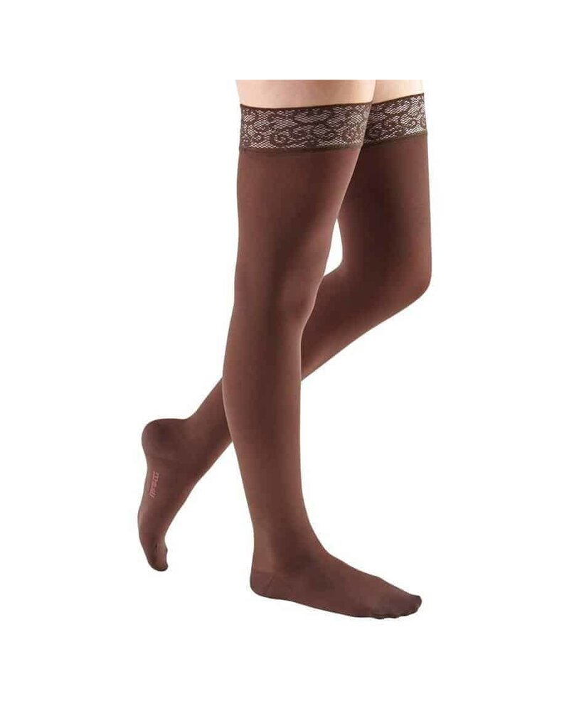 Mediven Comfort Thigh Lace Top Band 30-40 mmHg Closed Toe