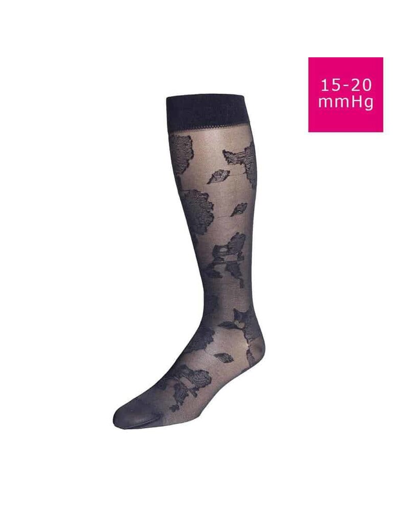 Rejuva Floral Calf 15-20 mmHg