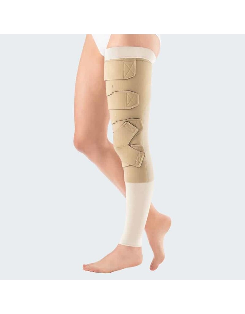 Circaid Juxtafit Essentials Upper Leg Left Compression Beige