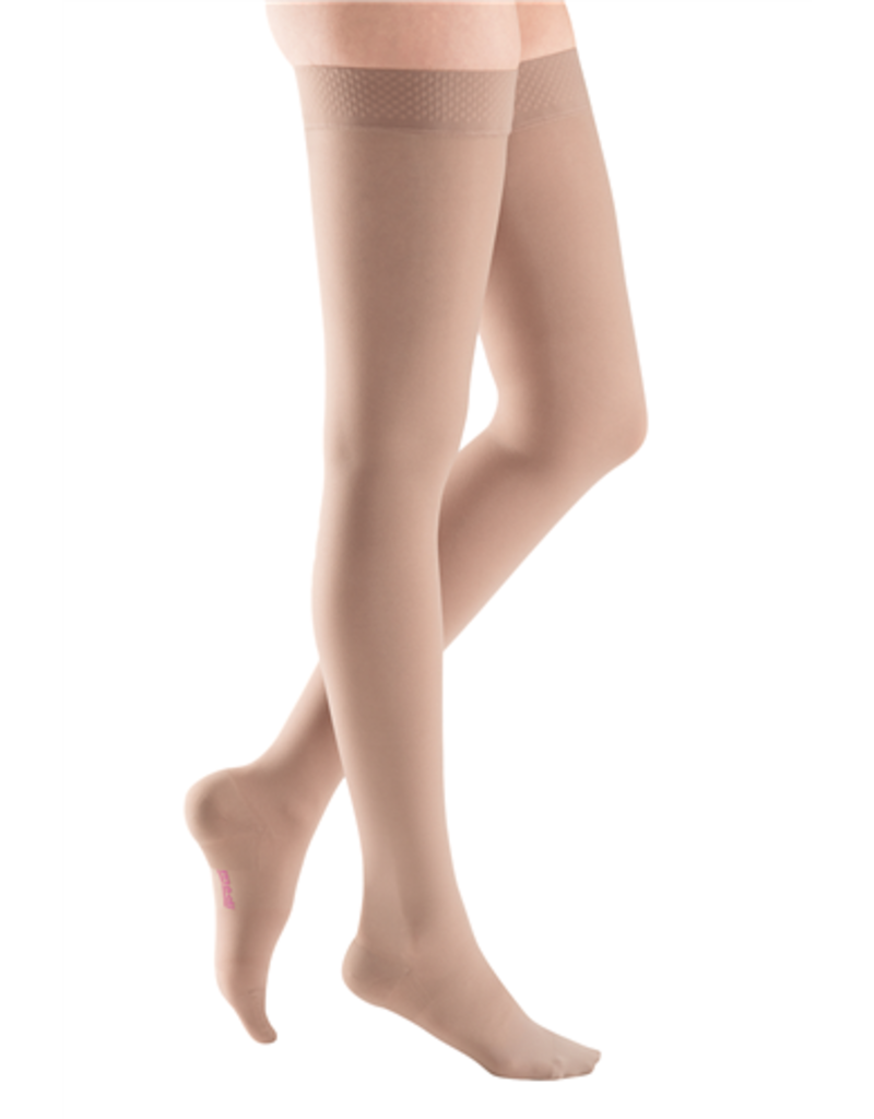 Medi USA Mediven Plus Thigh 30-40 mmHg  Beaded Top Band Closed Toe