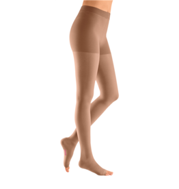 Mediven Plus Pantyhose 40-50 mmHg Open Toe Beige