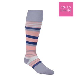 Rejuva Motley Stripe Calf 15-20 mmHg