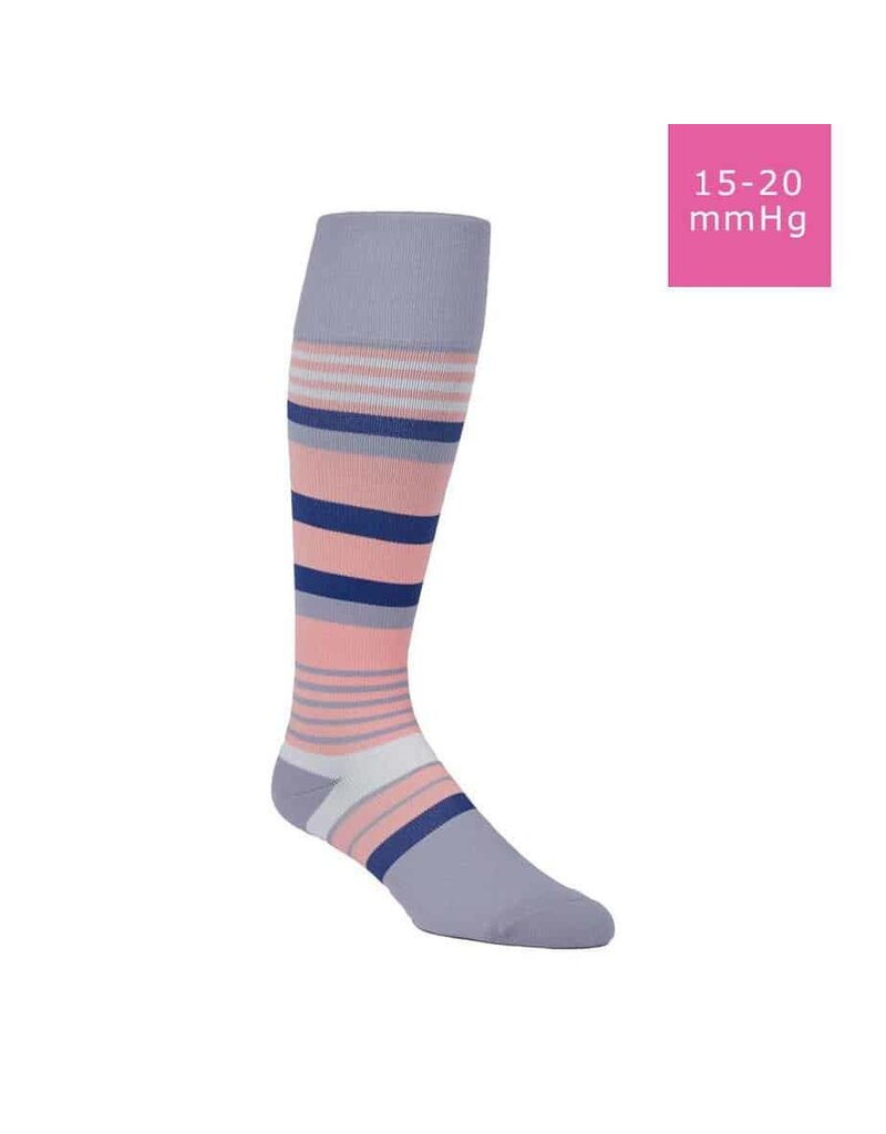 Rejuva Motley Stripe Calf 15-20 mmHg