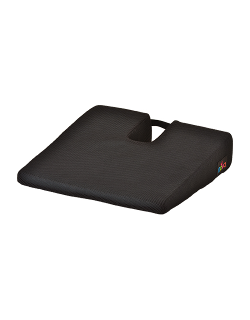 Foam Wedge Car Cushion With Coccyx Cutout - Broadway Home Medical