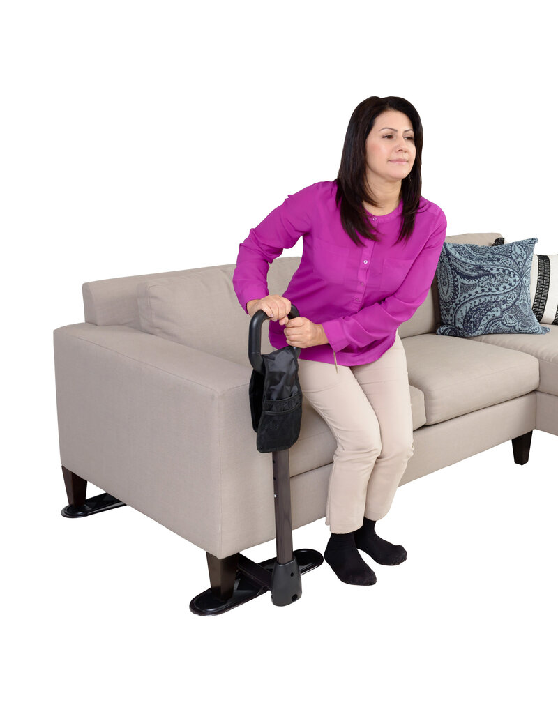 Couch Cane With Organizer Pouch