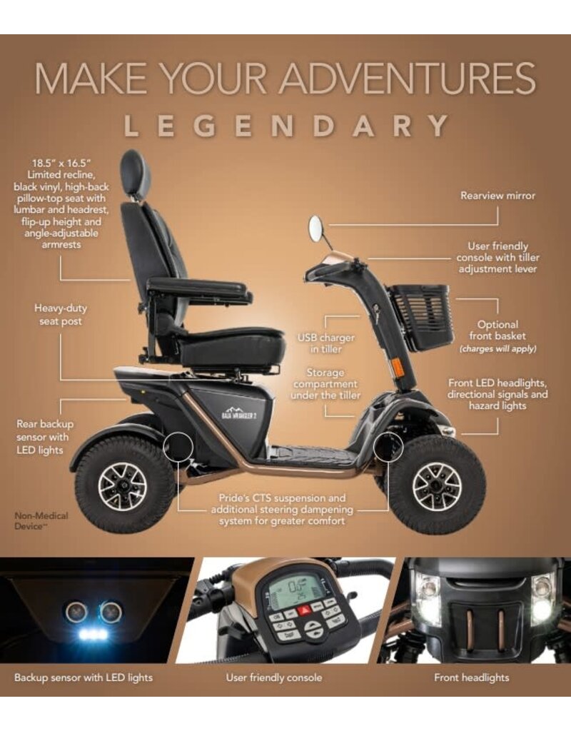 Pride Mobility Baja Wrangler 2 All-Terrain Scooter