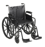 Drive/Devilbiss Silver Sport II 18" Wheelchair