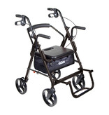 Drive/Devilbiss Duet Rollator/Transport Chair