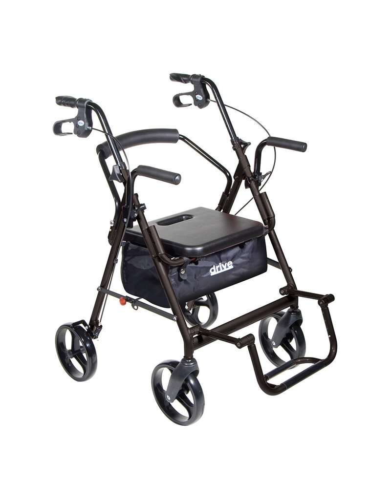Drive/Devilbiss Duet Rollator/Transport Chair