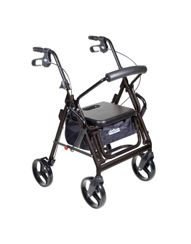 Drive/Devilbiss Duet Rollator/Transport Chair