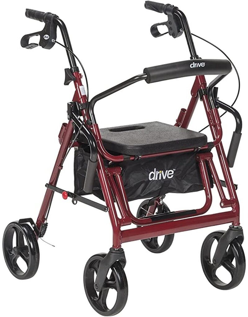 Drive/Devilbiss Duet Rollator/Transport Chair