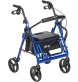 Drive/Devilbiss Duet Rollator/Transport Chair