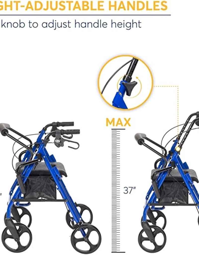 Duet Rollator/Transport Chair Broadway Home Medical