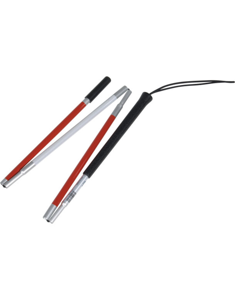 Folding Blind Cane with Wrist Strap