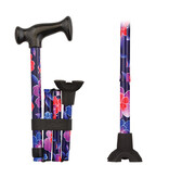 Folding Cane with Mini Quad Tip