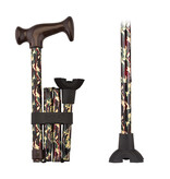 Folding Cane with Mini Quad Tip
