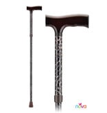 Nova Ortho-Med, INC. Folding Cane with Wood Grip Handle