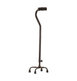 Quad Cane with Offset Handle