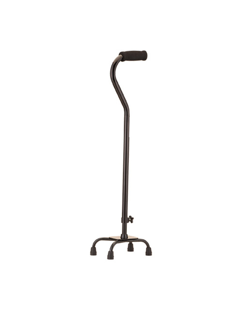 Quad Cane with Offset Handle