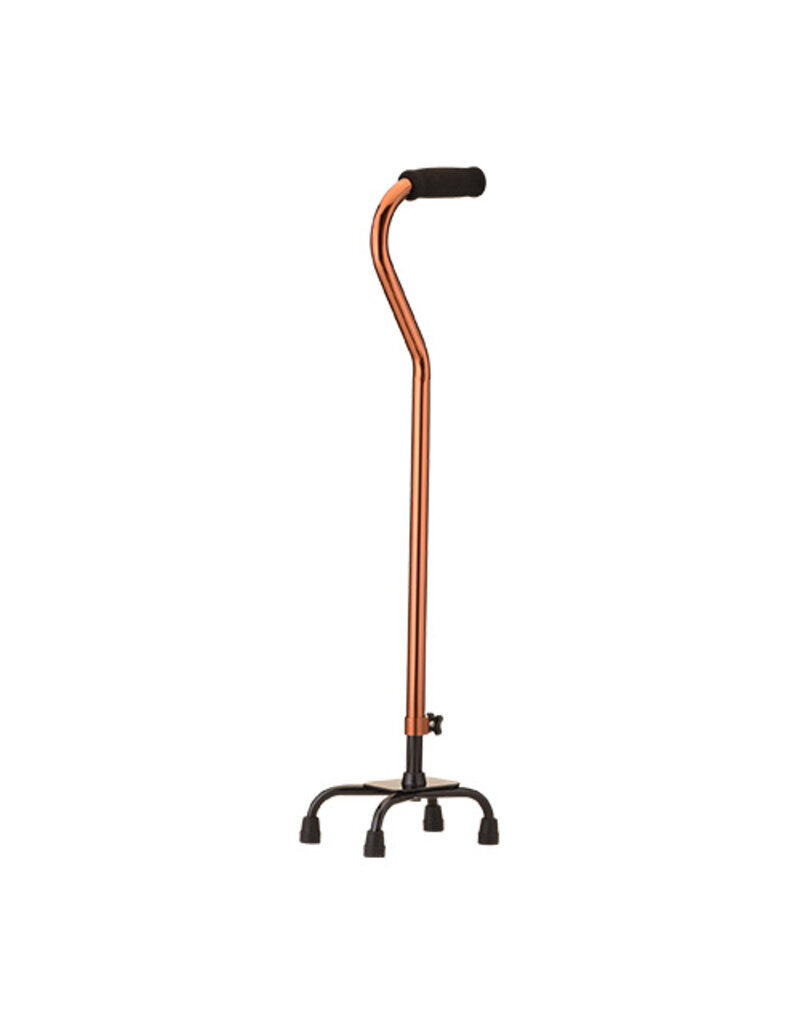 Quad Cane with Offset Handle