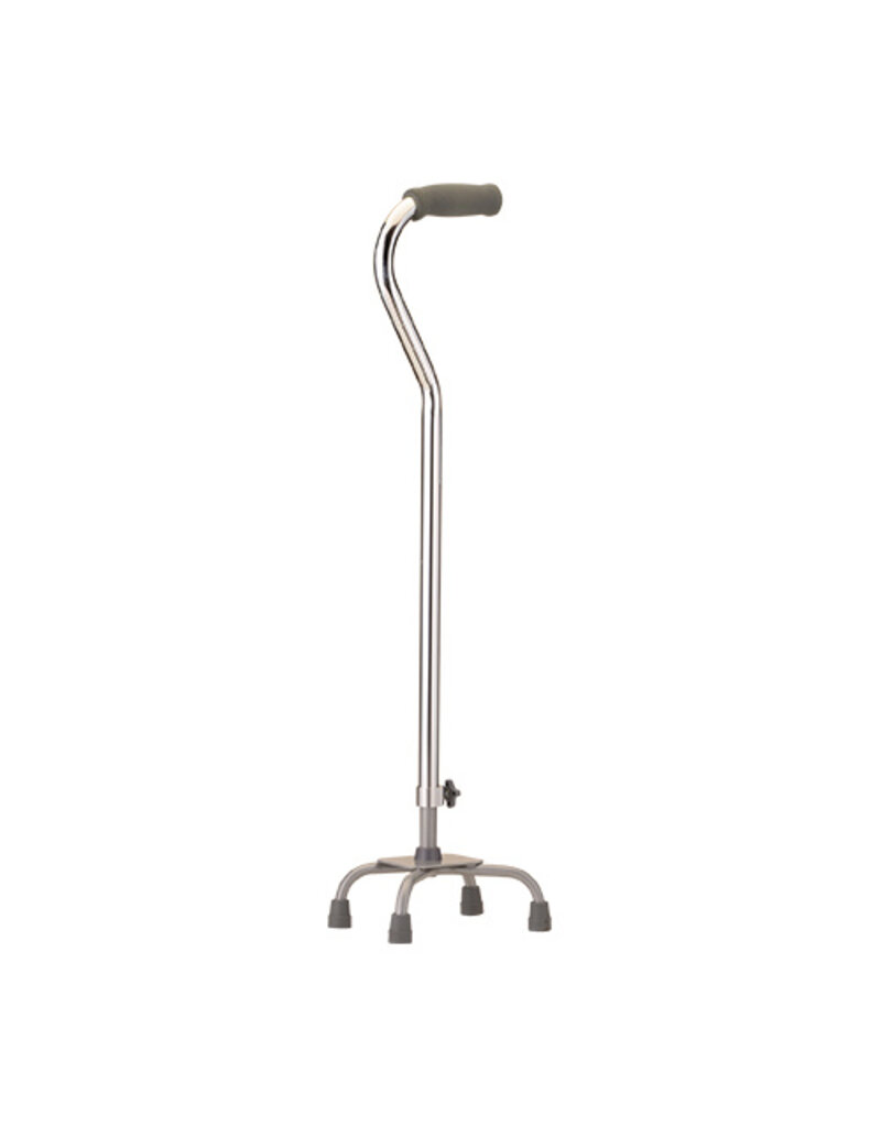 Quad Cane with Offset Handle