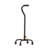 Quad Cane with Offset Handle