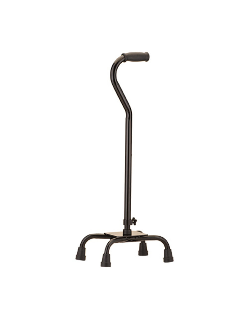 Quad Cane with Offset Handle