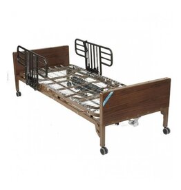 Delta™ Ultra- Light 1000, Semi-Electric Bed w/ Innerspring Mattress and Full Rails