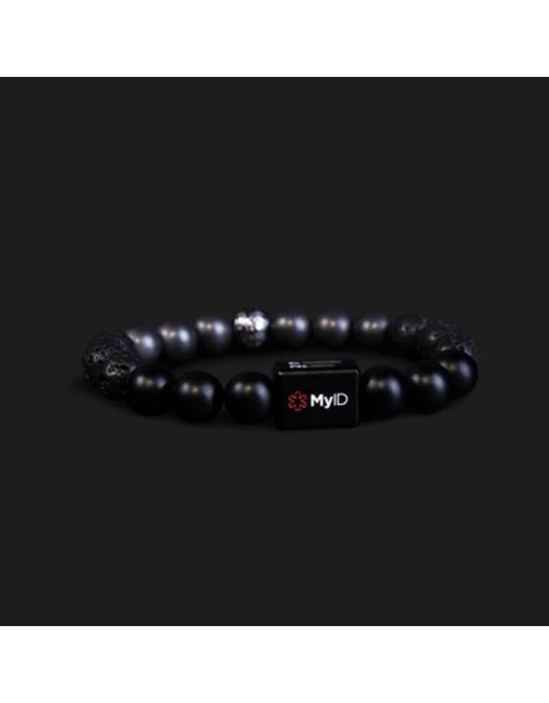 MyID Stone Medical ID Bracelet