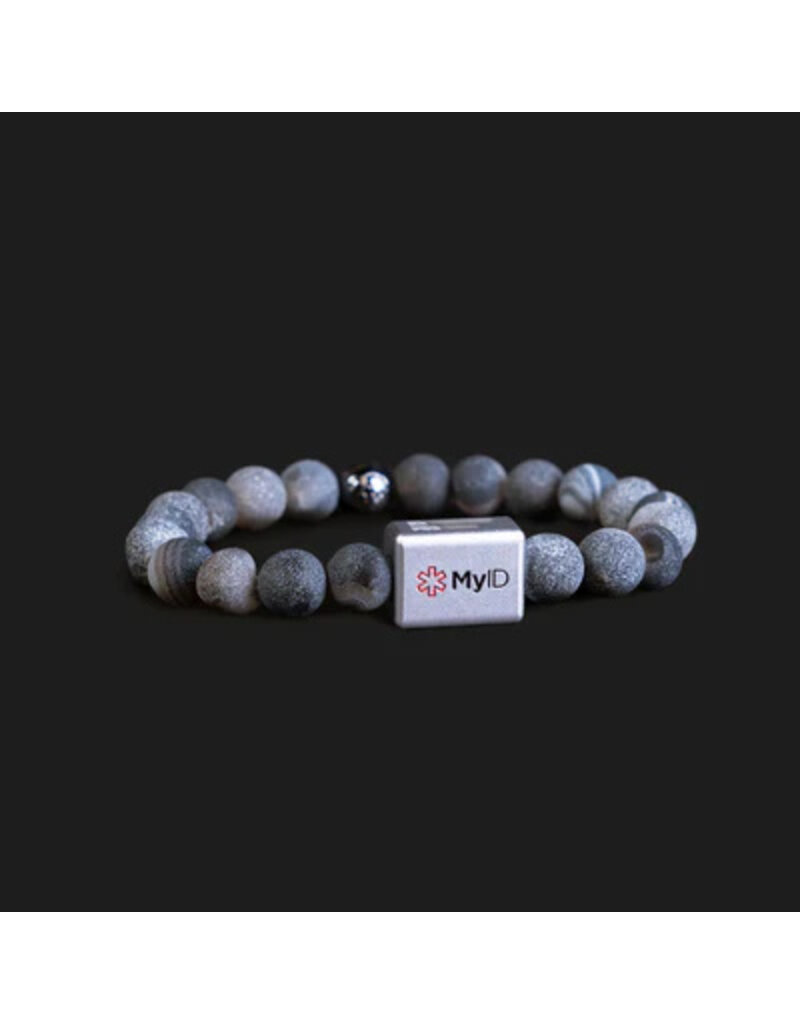 MyID Stone Medical ID Bracelet