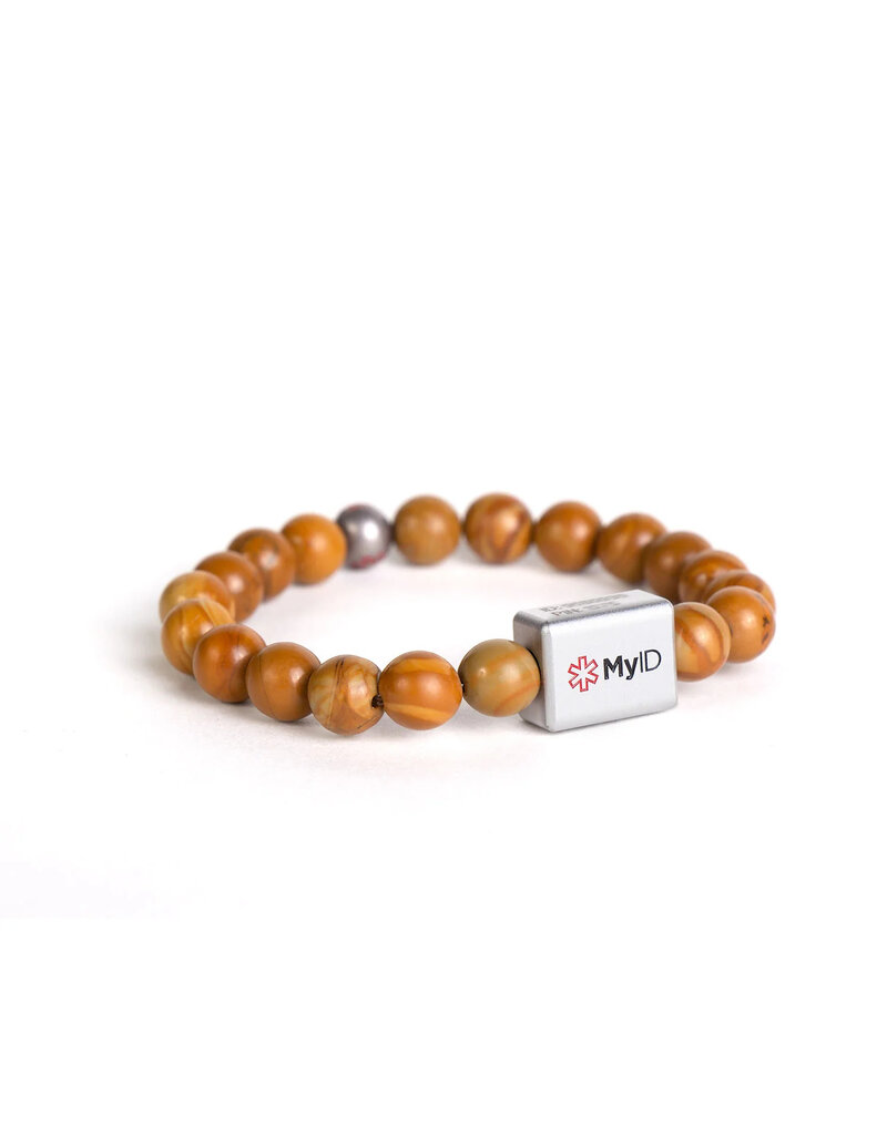 MyID Stone Medical ID Bracelet