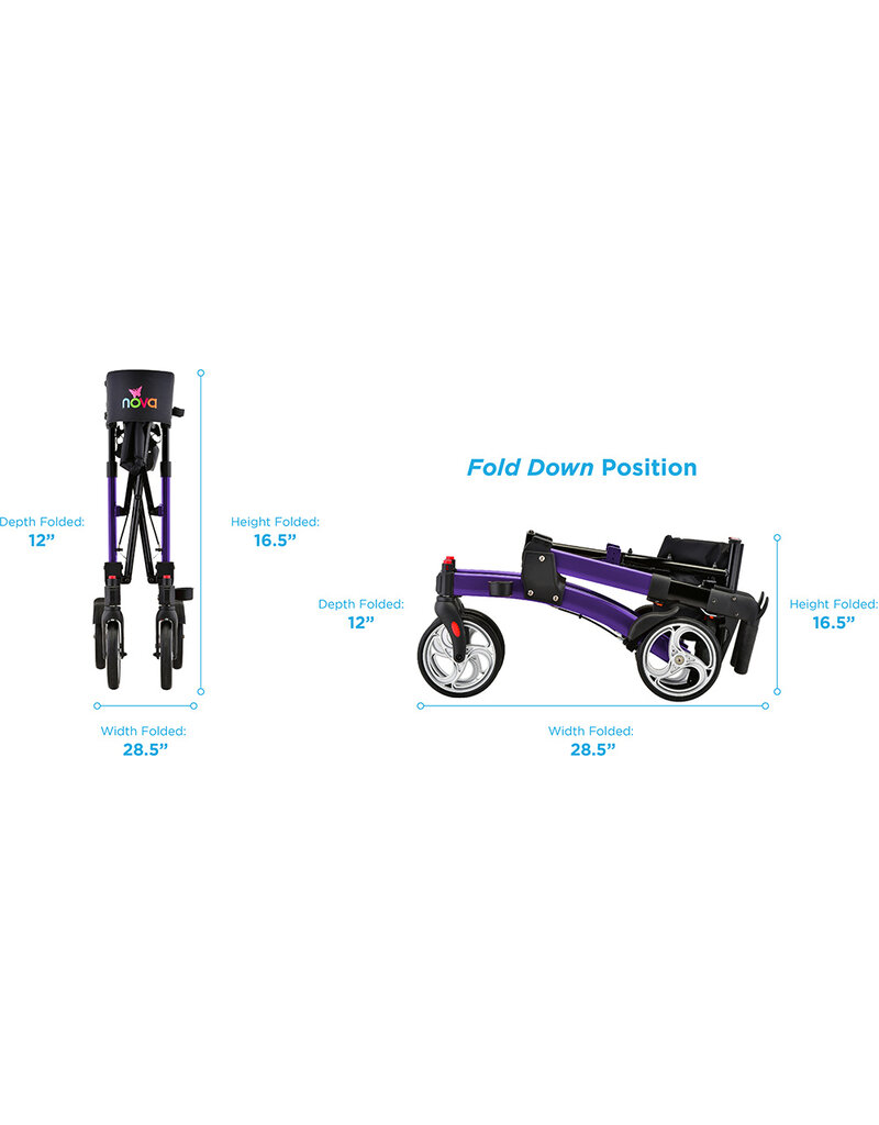 Nova Ortho-Med, INC. Monarch Rollator