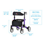 Nova Ortho-Med, INC. Monarch Rollator