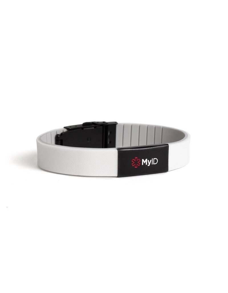 MyID myID Flex Silicon Bracelet