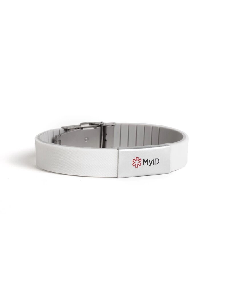 MyID myID Flex Silicon Bracelet