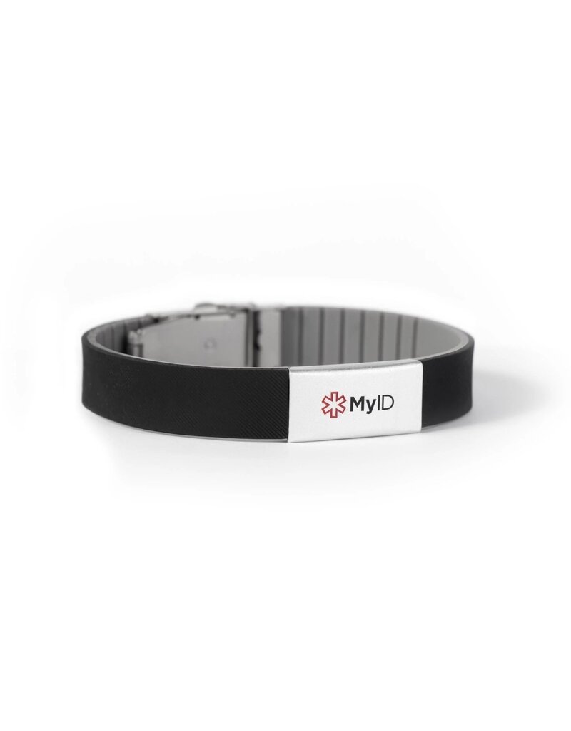 MyID myID Flex Silicon Bracelet