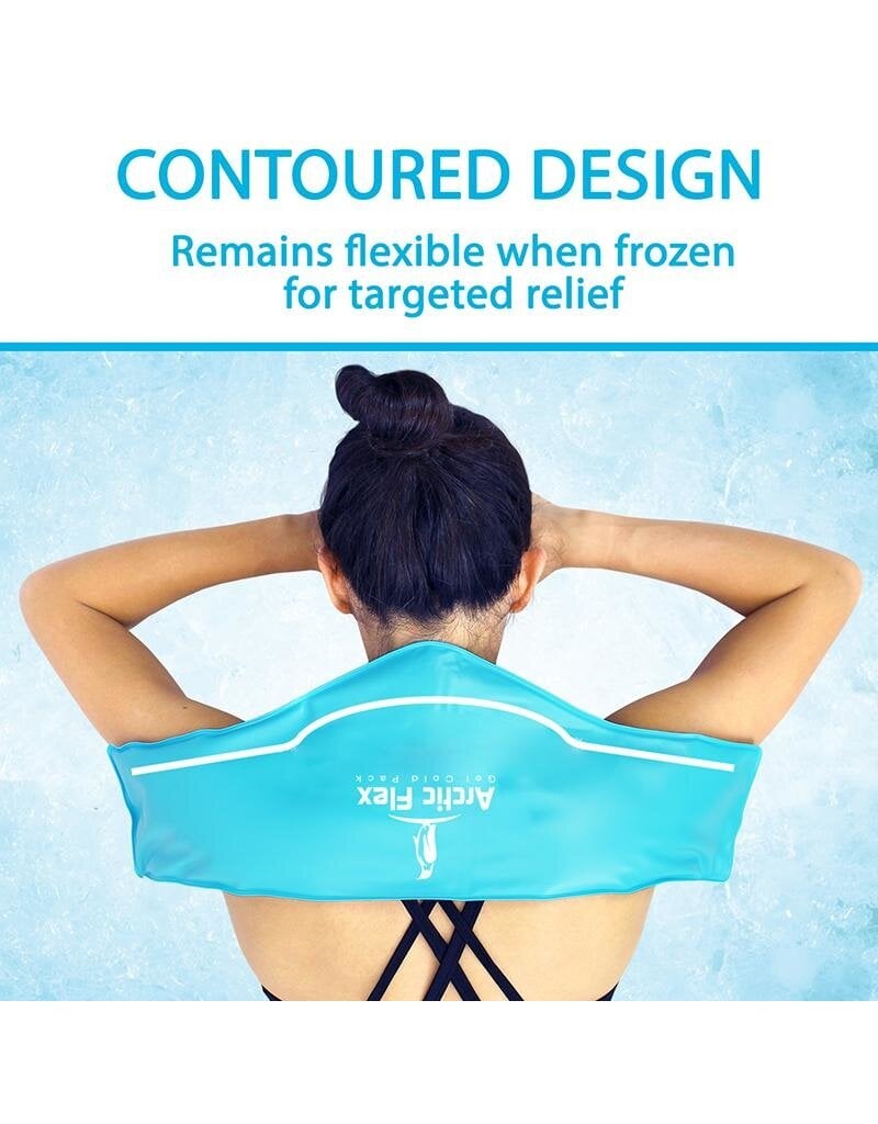 Ice Pack By Arctic Flex - Reusable Gel Hot Or Cold Compress For