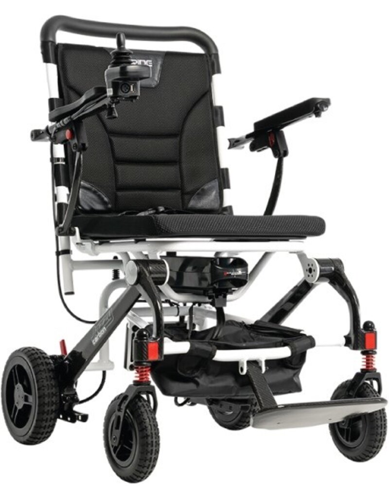 Pride Mobility Jazzy Carbon Folding Power Electric Wheelchair