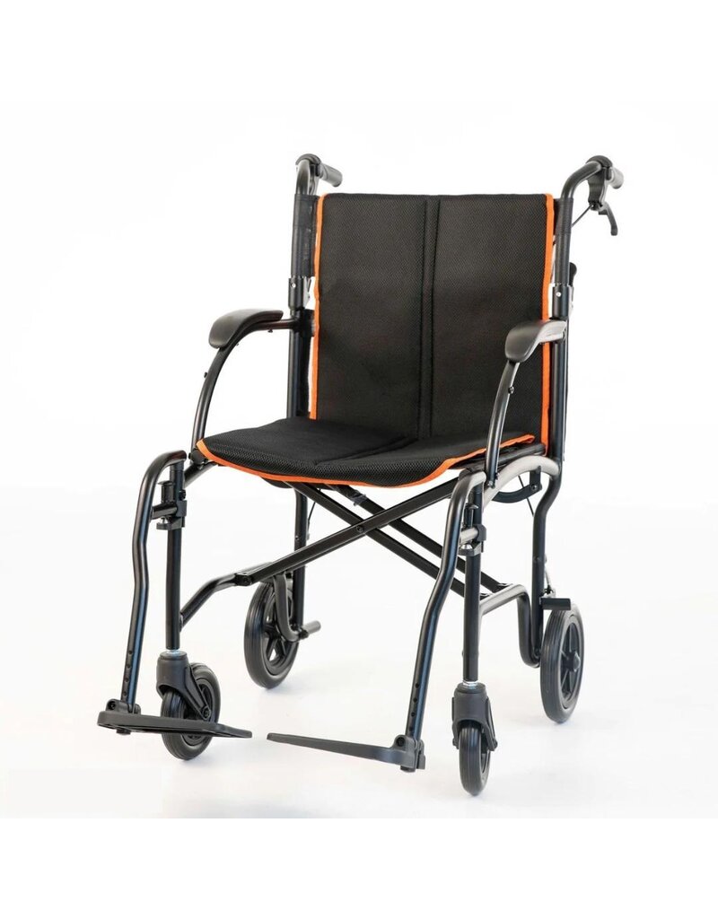 Feather Feather 18" Manual Push Transport Wheelchair