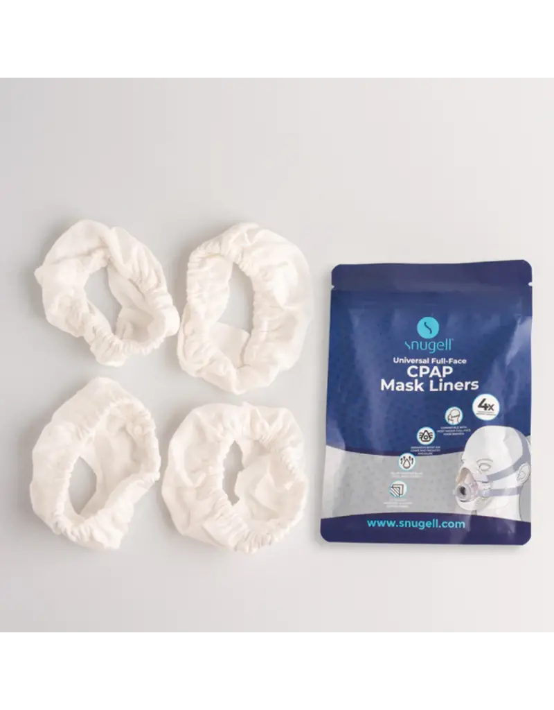 Snugell Full Face CPAP Mask Liners (White)