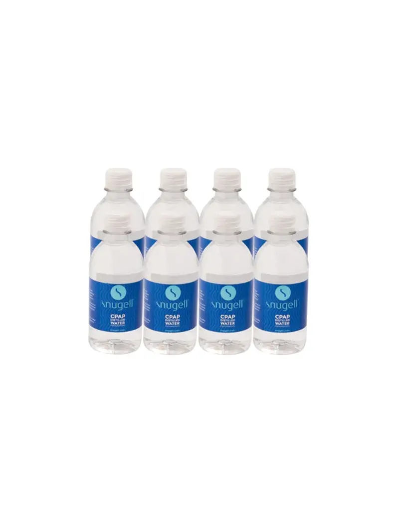 Snugell CPAP Distilled Water - Water 12oz (8 Pack)