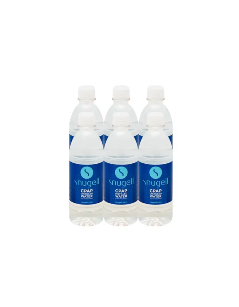Snugell CPAP Distilled Water - Water 16.9oz (6 Pack)