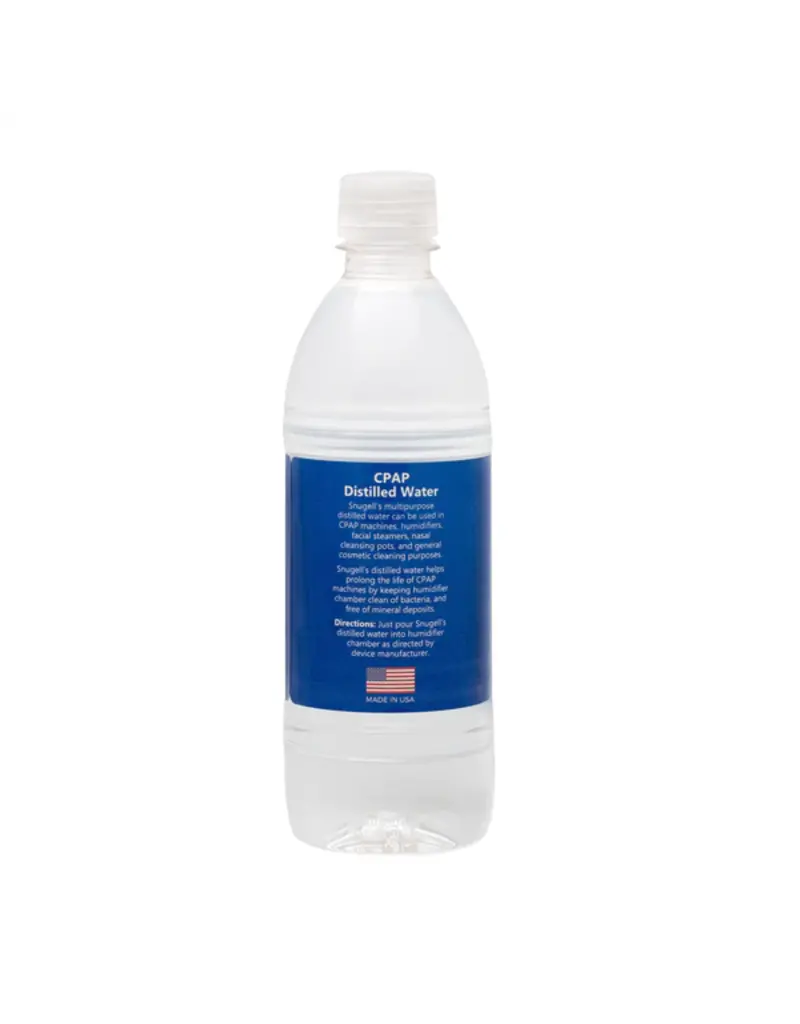 Snugell CPAP Distilled Water - Water 16.9oz (6 Pack)
