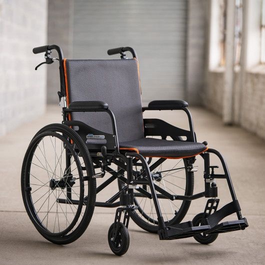 Feather Lightweight Wheelchair, 18-inch Seat