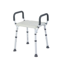 Premium Shower Bench With Padded Arms