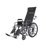 DELUXE RECLINING DESK ARM WHEELCHAIR 18''X16''