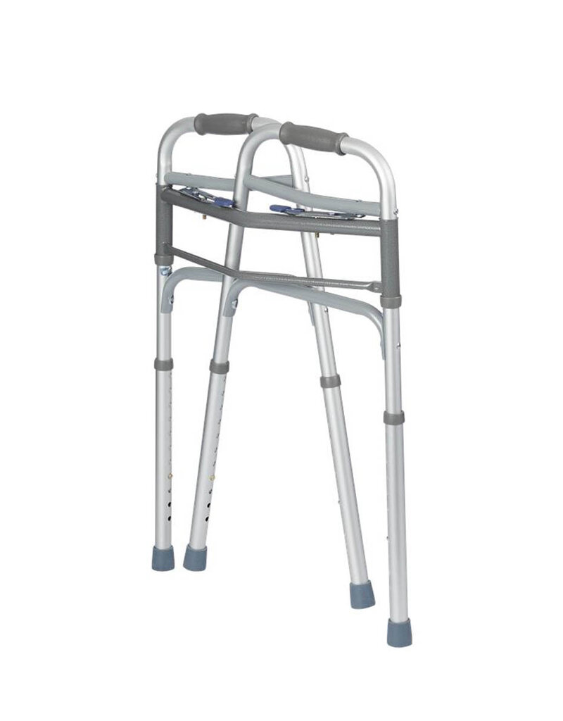 Rhythm Healthcare Two Button Folding Walker